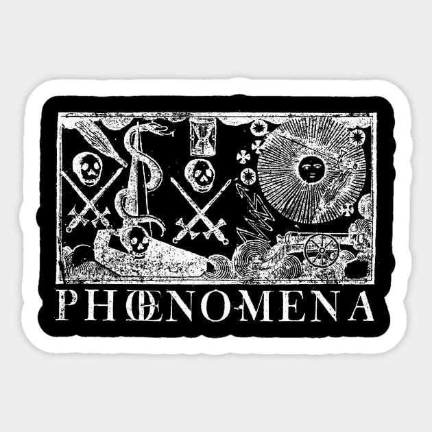 Phenomena Tag Sticker by the Nighttime Podcast